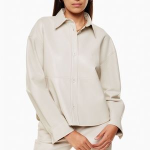 Aritizia Pelli Hip Shirt Jacket